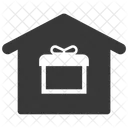 Eigentum Hauslieferung Paket Symbol