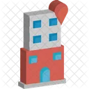 Immobilienmakler Hausbesitzer Vermieter Symbol