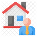 Immobilienmakler  Symbol