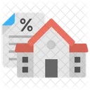 Immobilienpreis Immobilienwert Immobilieninteresse Symbol
