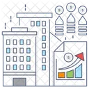 Hauspreise Hauspreiswachstum Wachstum Des Immobilienmarktes Symbol