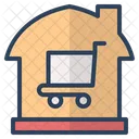 Einkaufswagen Einkaufen Trolley Symbol