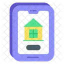 Immobilier Mobile Immobilier En Ligne Hypotheque En Ligne Icon