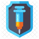 Immunization Injection Syringe Icon