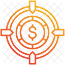 Impact Investing Target Dollar Icon