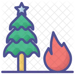 Impact of Tree Burning on the Climate  Icon