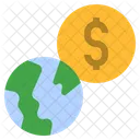 Impacto Influencia Dolar Icono