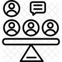 Impartiality Fairness Neutrality Icon