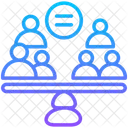 Impartiality Justice Fair Icon