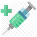 Impfstoff Medizin Spritze Icon