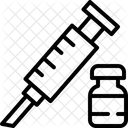 Impfstoff Spritze Injektion Symbol