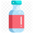 Impfstoff Flasche Virus Icon