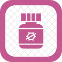 Abstrich Coronatest Corona Symbol