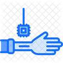 Implantat Handchip  Symbol