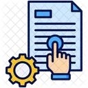 Implement Paperwork Selected Icon