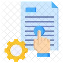 Implement Paperwork Selected Icon