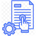 Implement Paperwork Selected Icon