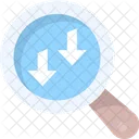 Implementacion Flecha Abajo Icono