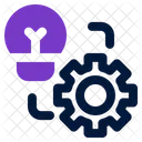 Implementation Deploiement Execution Icône