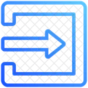 Import Log In Sign In Icon