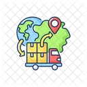 Import Export Shipping Icon