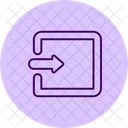 Import Arrow Pentaglow Icon