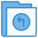 Arrow Folder Import Folder Icon