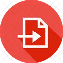 Import File Document Icon