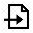 Import File Document Icon
