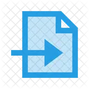 Import File Document Icon