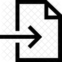Import Enter Inside Icon
