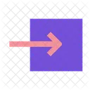 Import Export Arrow Icon