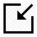 Import Download Save Icon