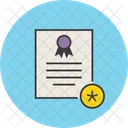 Important Star Certificate Icon