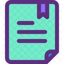 Important Document Bookmark File Bookmark Document Icon