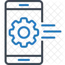 Dispositivo Mobile App Impostazione Icon