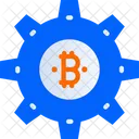 Impostazioni Impostazione Bitcoin Impostazione Icon