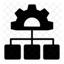 Impostazione Di Gestione Della Rete Manutenzione Della Rete Gestione Del Sistema Icon