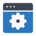 Impostazione Internet Configurazione Browser Icon