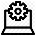 Impostazioni Del Laptop Configurazione Del Sistema Ottimizzazione Icon