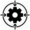 Impostazione Della Messa A Fuoco Impostazione Della Gestione Configurazione Icon