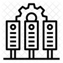 Impostazione Del Server Manutenzione Del Server Impostazione Del Database Icon