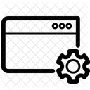 Impostazioni Windows Sito Web Icon