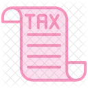 Tax Duotone Line Icone Icon