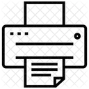 Impresora Inyeccion De Tinta Maquina De Impresion Icon