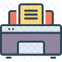 Impresor Editor Compositor Icono