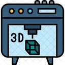 Impresora 3d  Icono