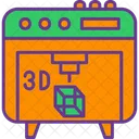 Impresora 3d  Icono