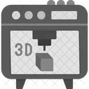 Impresora 3d  Icono