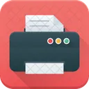 Impresora Deskjet Fax Icono